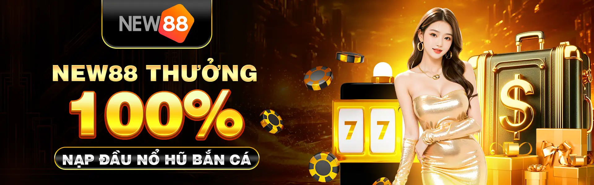 New88 thưởng 100% nạp đầu nổ hũ và bắn cá